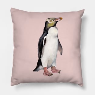 Yellow-eyed Penguin Pillow