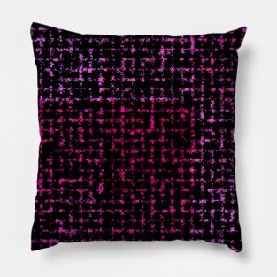 Strokes Geometric Retro Bright Colors Square Pillow