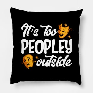 Broadway Lover Gift. Theatre Nerd Gift. Pillow