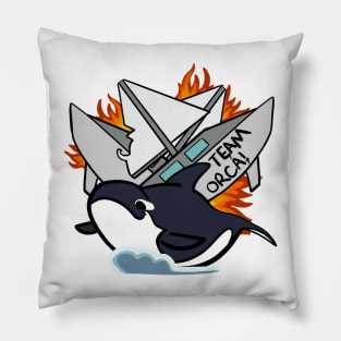 Team Orca Pillow