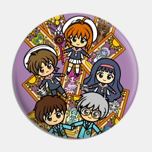 Team Card Captors Pin