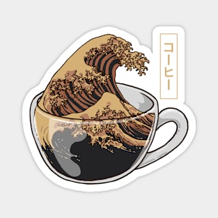 Coffee Wave Magnet
