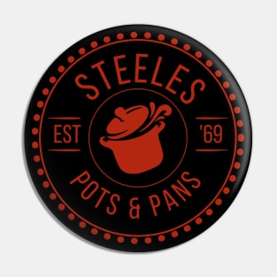 Steeles Pots and Pans Pin