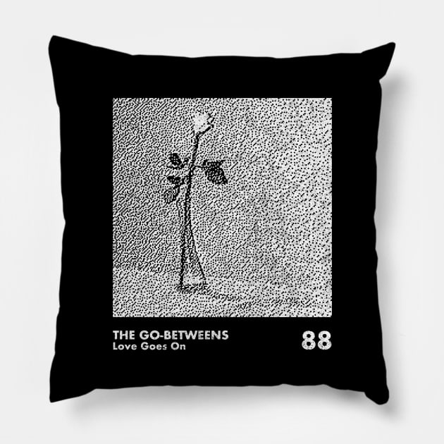 The Go Betweens / Minimalist Artwork Design Pillow by saudade