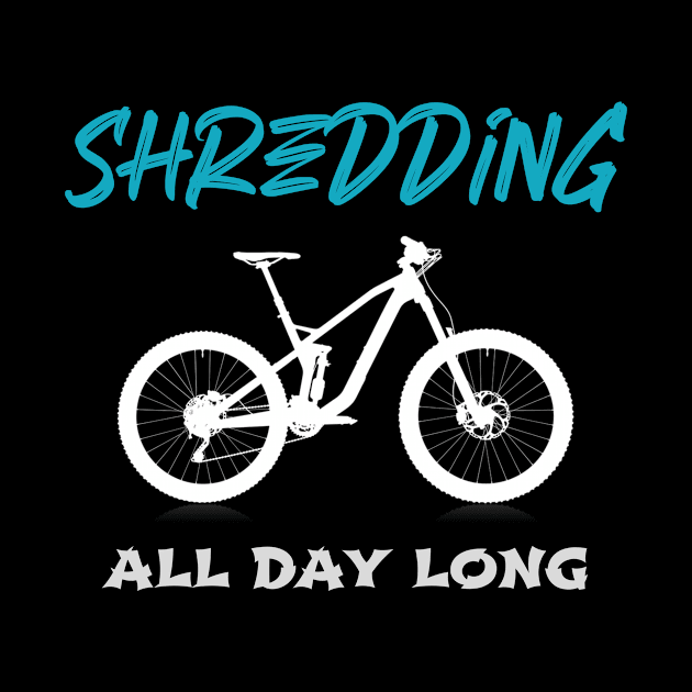 Shredding All Day Long, Cyclist by ILT87