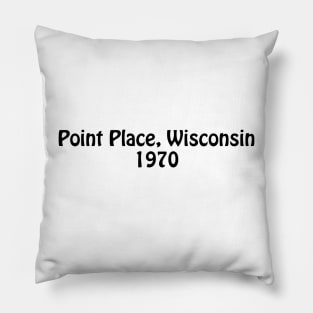 Hello, Wisconsin! 70's Pillow