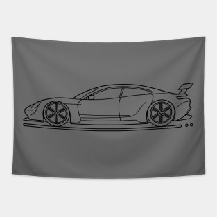 supercar blue Artline B Tapestry