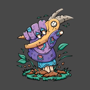 Zombie Hand Garden Shears - Funny Plant Lover Halloween Monster T-Shirt