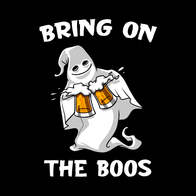 Ghost Beer Halloween Bring On The Boos by underheaven