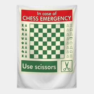 Chess Emergency Tapestry