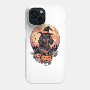 Halloween Dachshund Phone Case