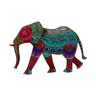 Elephant in Full Regalia T-Shirt