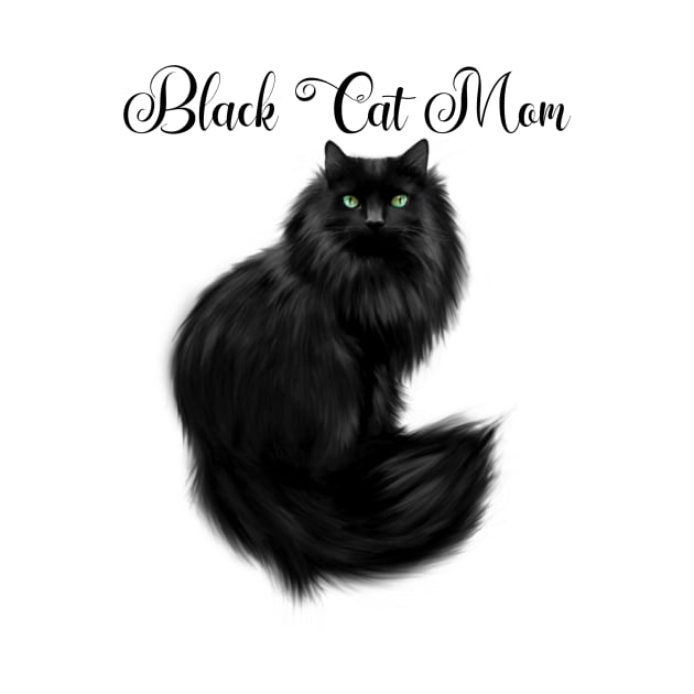 Black cat mom by BlackCatArtBB