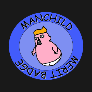 Manchild Merit Badge T-Shirt