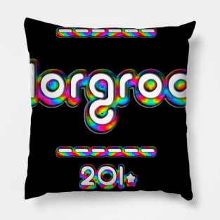 2010 ColorGroove Retro-Rainbow-Tube nostalgia (tf) Pillow