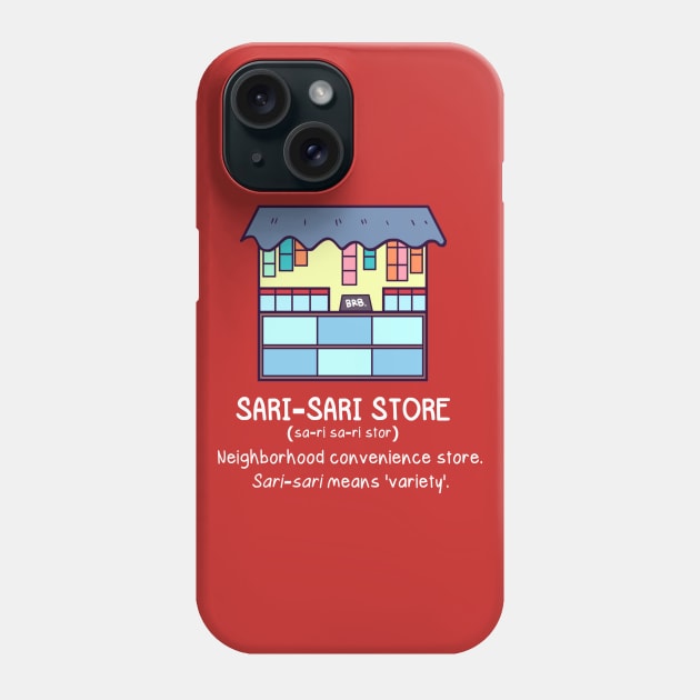 BnW: Sari-Sari Store Phone Case by oletarts