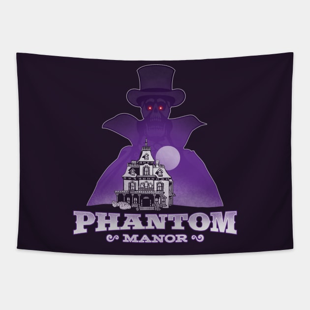 Phantom Manor Tapestry by jaredBdesign