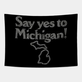 Say Yes to Michigan 1982 Tapestry