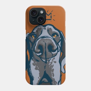 Great Dane,Deutsche Dogge the majesty, drawing for dog lovers Phone Case