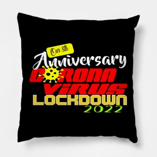 Anniversary 8th corona virus Pillow