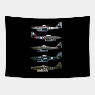 Messerschmitt Me 262 Schwalbe WW2 Jet Fighter Tapestry