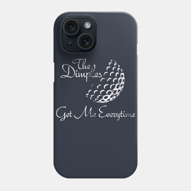 The Dimples get me Everytime Phone Case by RetroDesignLab