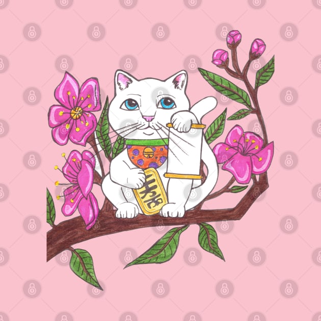 Lucky Cat by JenStedman73