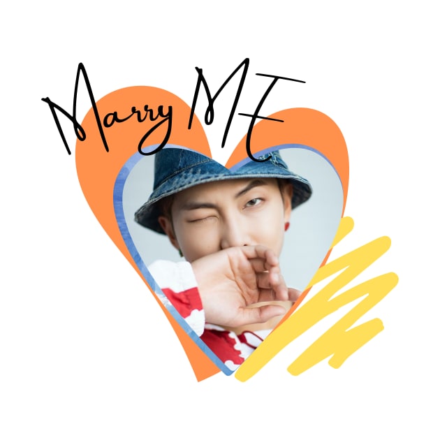 Marry Me Namjoon by PedaDesign