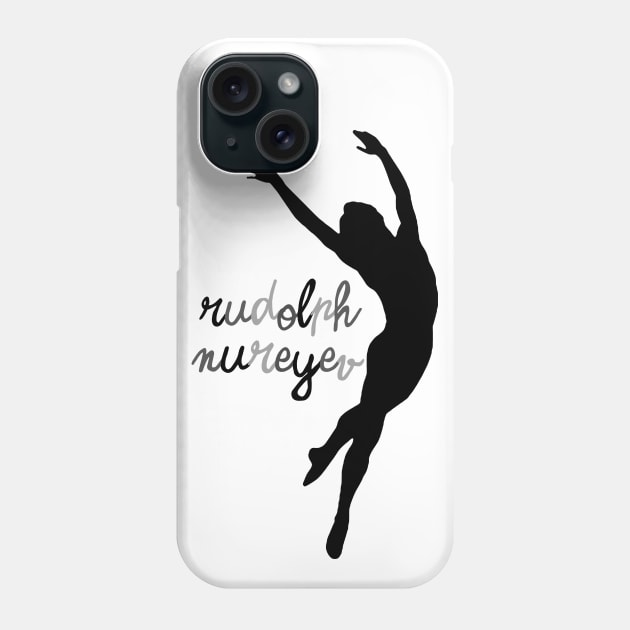 Rudolph Nureyev Phone Case by ninoladesign