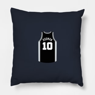 Dennis Rodman San Antonio Jersey Qiangy Pillow