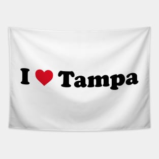 I Love Tampa Tapestry