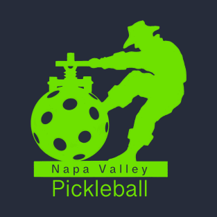 Napa Valley Pickleball Crusher (front only) T-Shirt