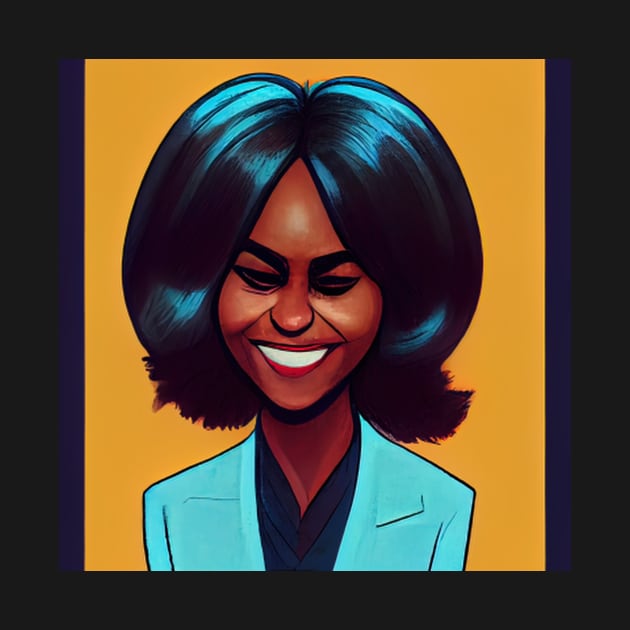 Michelle Obama | Comics Style by ComicsFactory