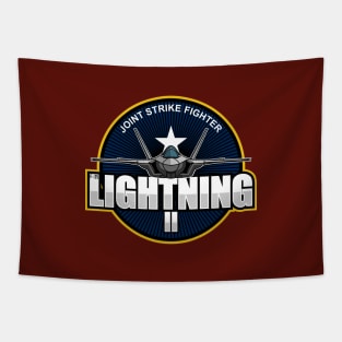 F-35 Lightning 2 Patch Tapestry