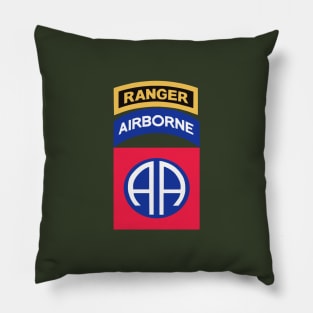 82nd Airborne Ranger Pillow