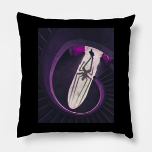 cyber spider Pillow