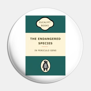 Endangered Species Koala parody Pin