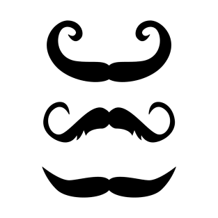 Mustache Set T-Shirt