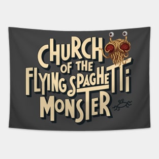 Flying Spaghetti Monster Tapestry
