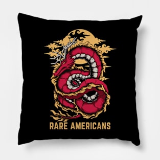 Flying Dragon Rare Americans Pillow