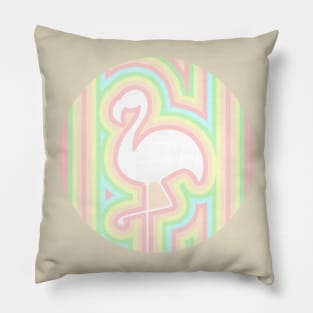 Standing Flamingo Pillow