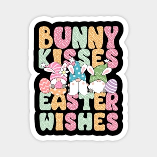 Bunny Kisses Easter Wishes Magnet