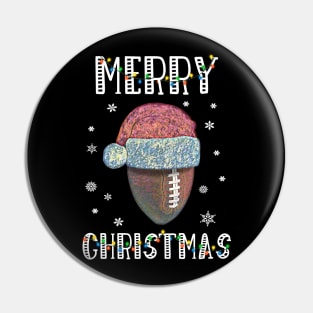 Santa Rugby - Merry Christmas Pin