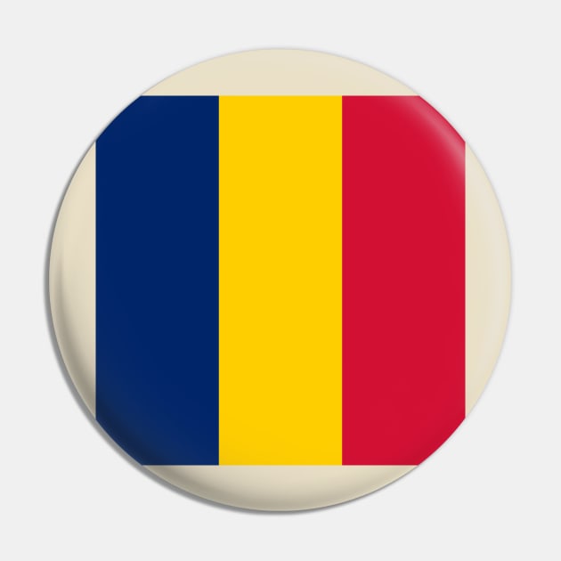 Chad flag Pin by flag for all