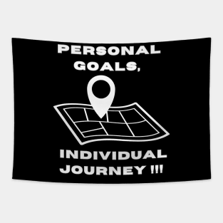 Personal Goals, Individual Journey Tapestry