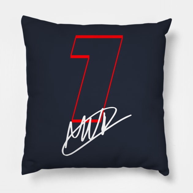 MV1 F1 2021 Champion. Pillow by FinnickArrow