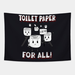 Toilet Paper Revolution Tapestry