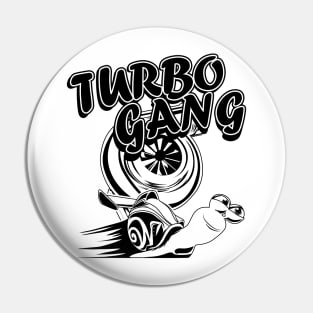 turbo gang turbo snail speed race Pin