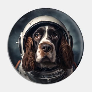 Astro Dog - Cocker Spaniel Pin