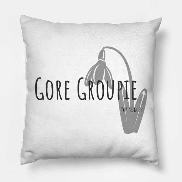 Gore Groupie - Flower Pillow by Gals and Gore 